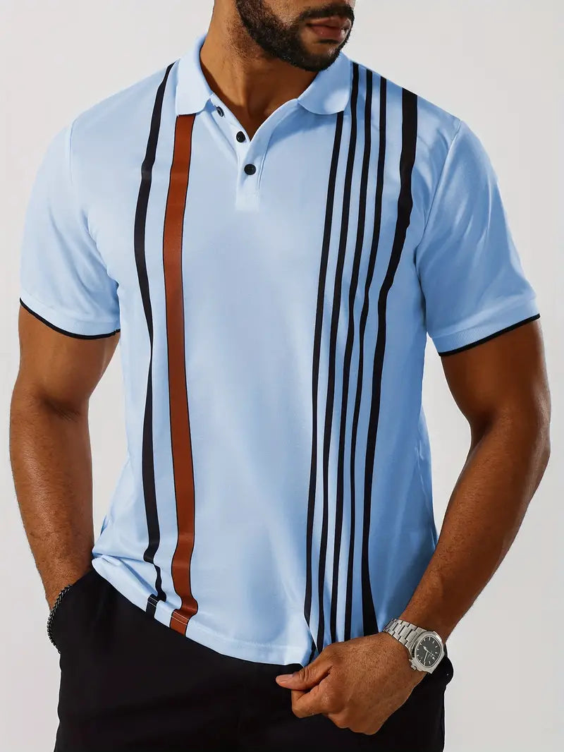 Retro Stripe Michael T-Shirt