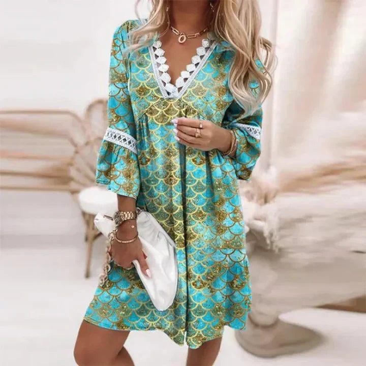 Airy Floral Sundress for Women in Lightweight Material