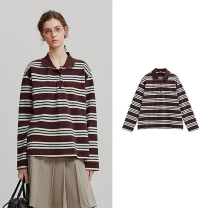 Classic Striped Long Sleeve Shirt