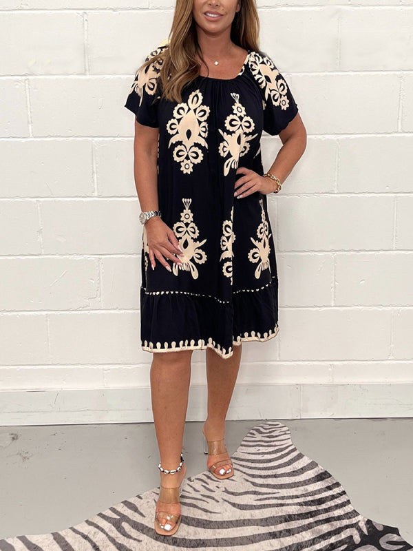 Comfy Floral Sundress for Women - BritishElegance