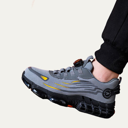 Men’s Futuristic Mesh Sneaker with Rotary Lacing System