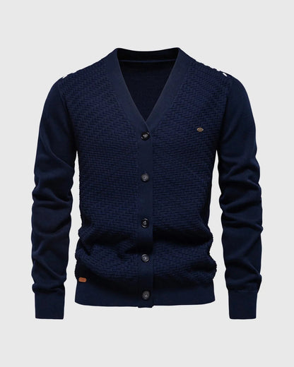 Classic Knit Button Cardigan