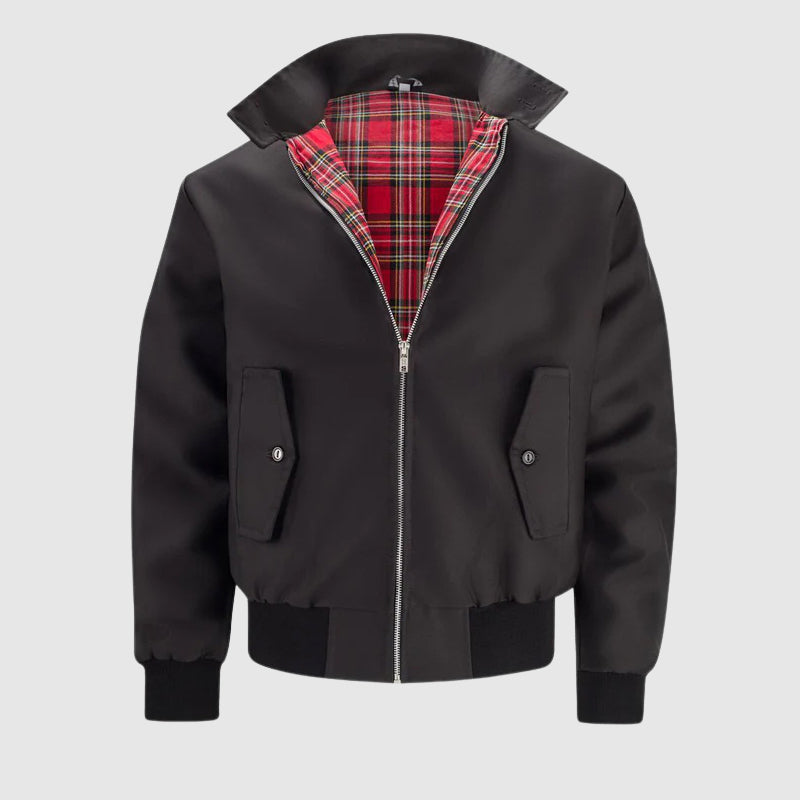 Vintage Style Classic Men's Leather Jacket