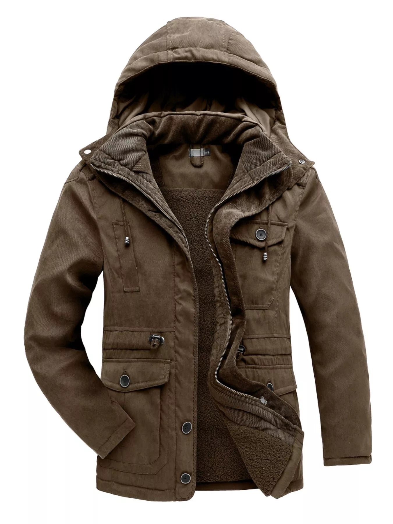 Warm Waterproof Hoodie Coat for Men