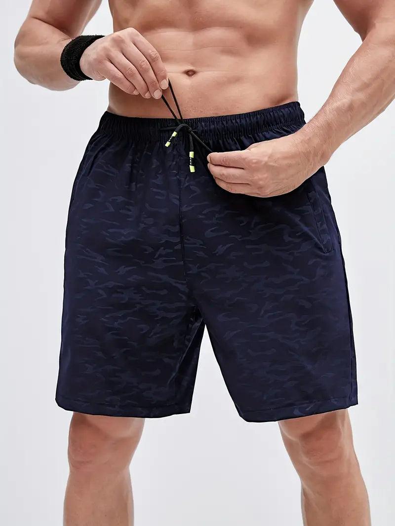 James Breathable Shorts with Zippered Pockets