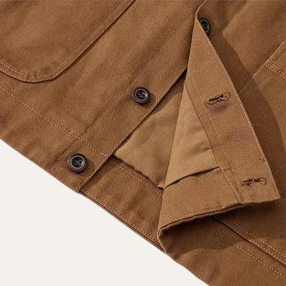 The Highclere Men’s Modern Casual Button Up Outerwear Jacket