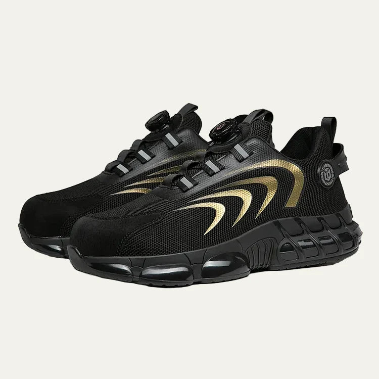 Men’s Futuristic Mesh Sneaker with Rotary Lacing System