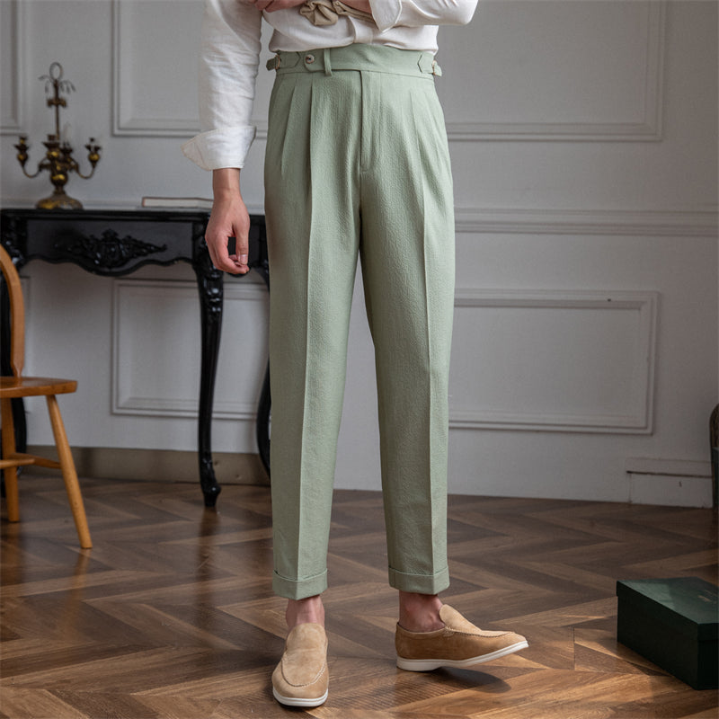 Slim Fit Men's Chino Pants - BritishElegance