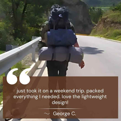 60L Waterproof Hiking Backpack – Lightweight, Ergonomic & Adventure-Ready