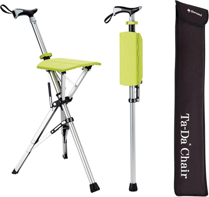 Portable Hiking Staff with Foldable Rest Seat