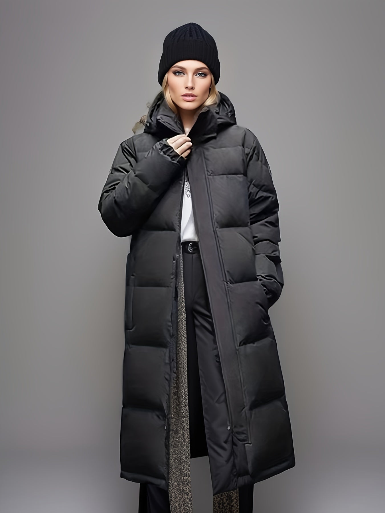 Warm Women's Down Parka Winter Coat - BritishElegance