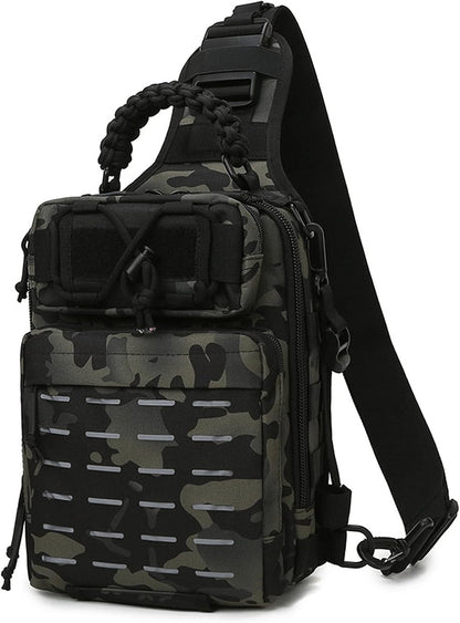 Fishing Sling Bag with Multi-Pocket Tackle Storage – Arvion