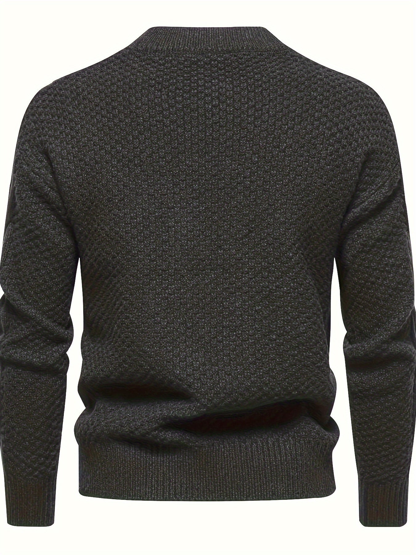 Plain knit sweater for men, vintage sweater