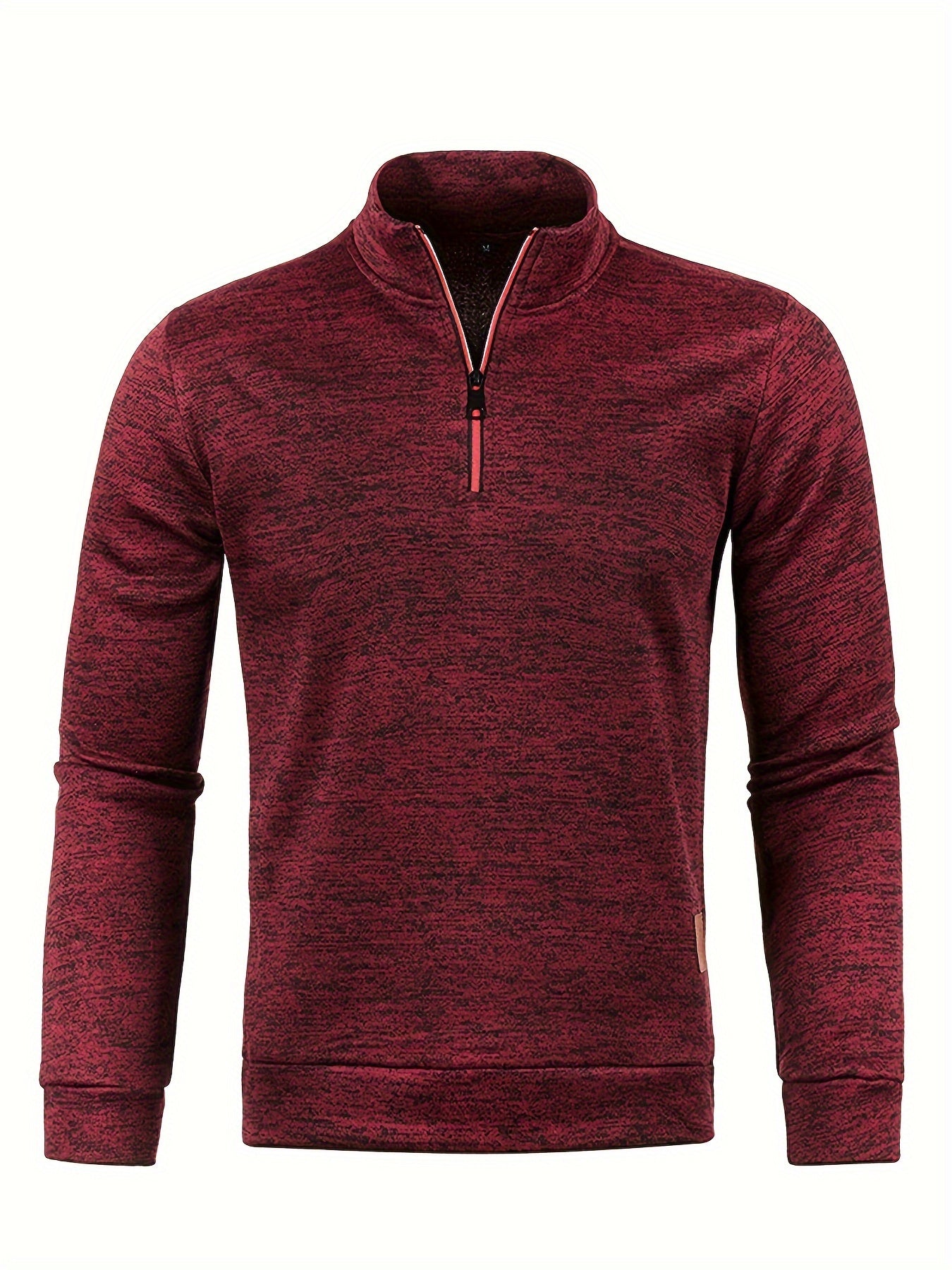 Classic Warm Winter Quarter Zip Sweater