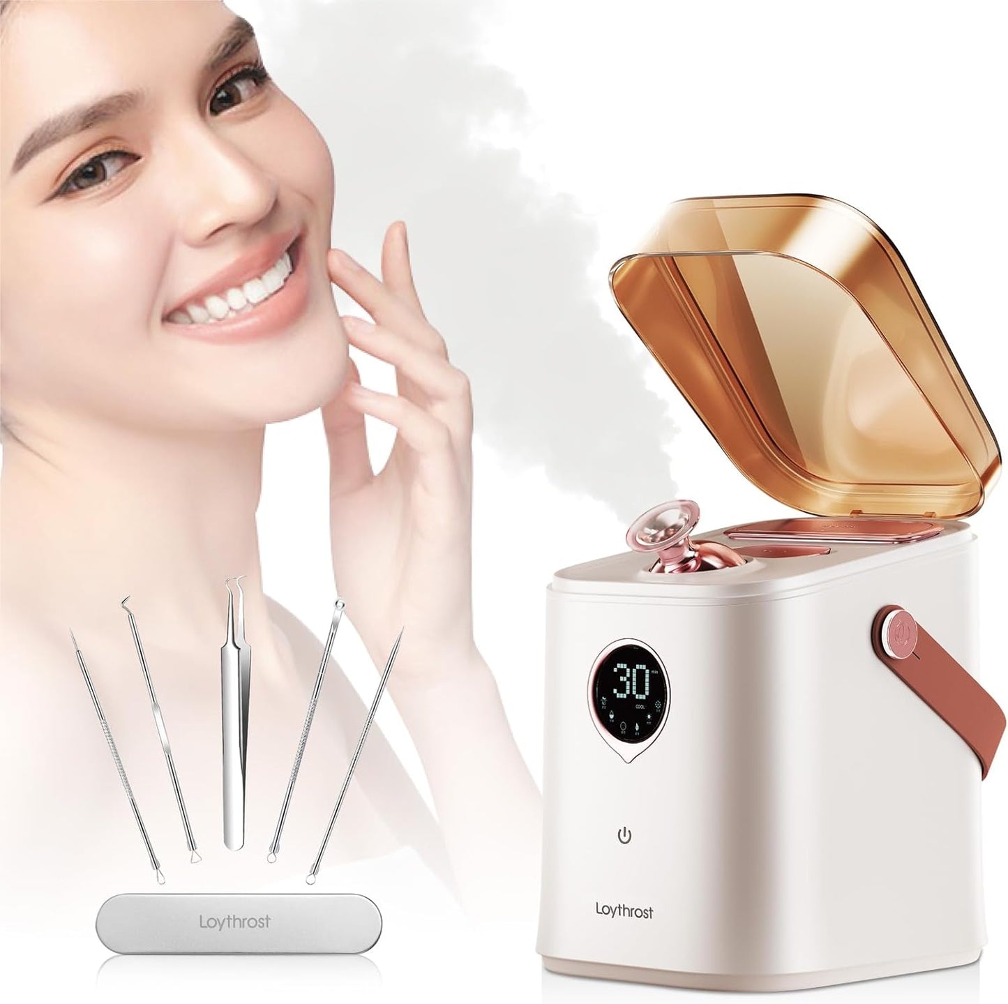 Pro Facial Steamer For Deep Pore Cleansing - BritishElegance
