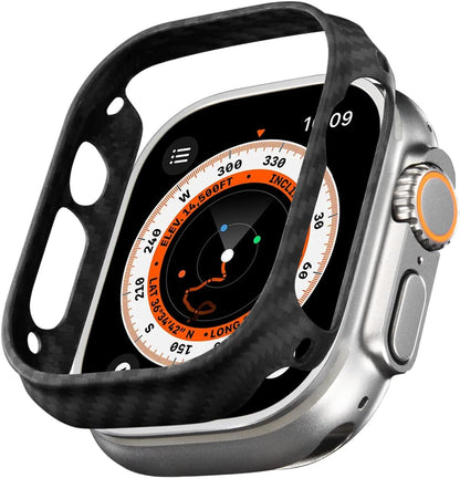Thin Carbon Fiber Smart Watch Strap With Durable Cover - BritishElegance