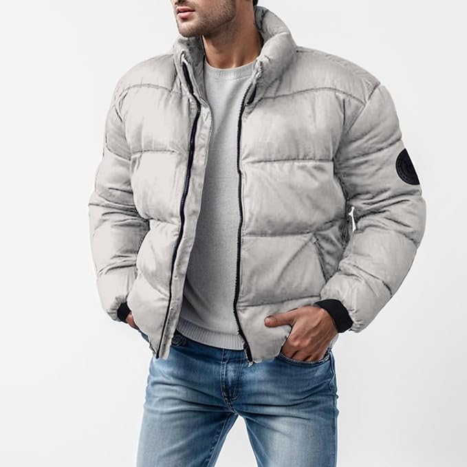 High-End Men's Puffer Jacket