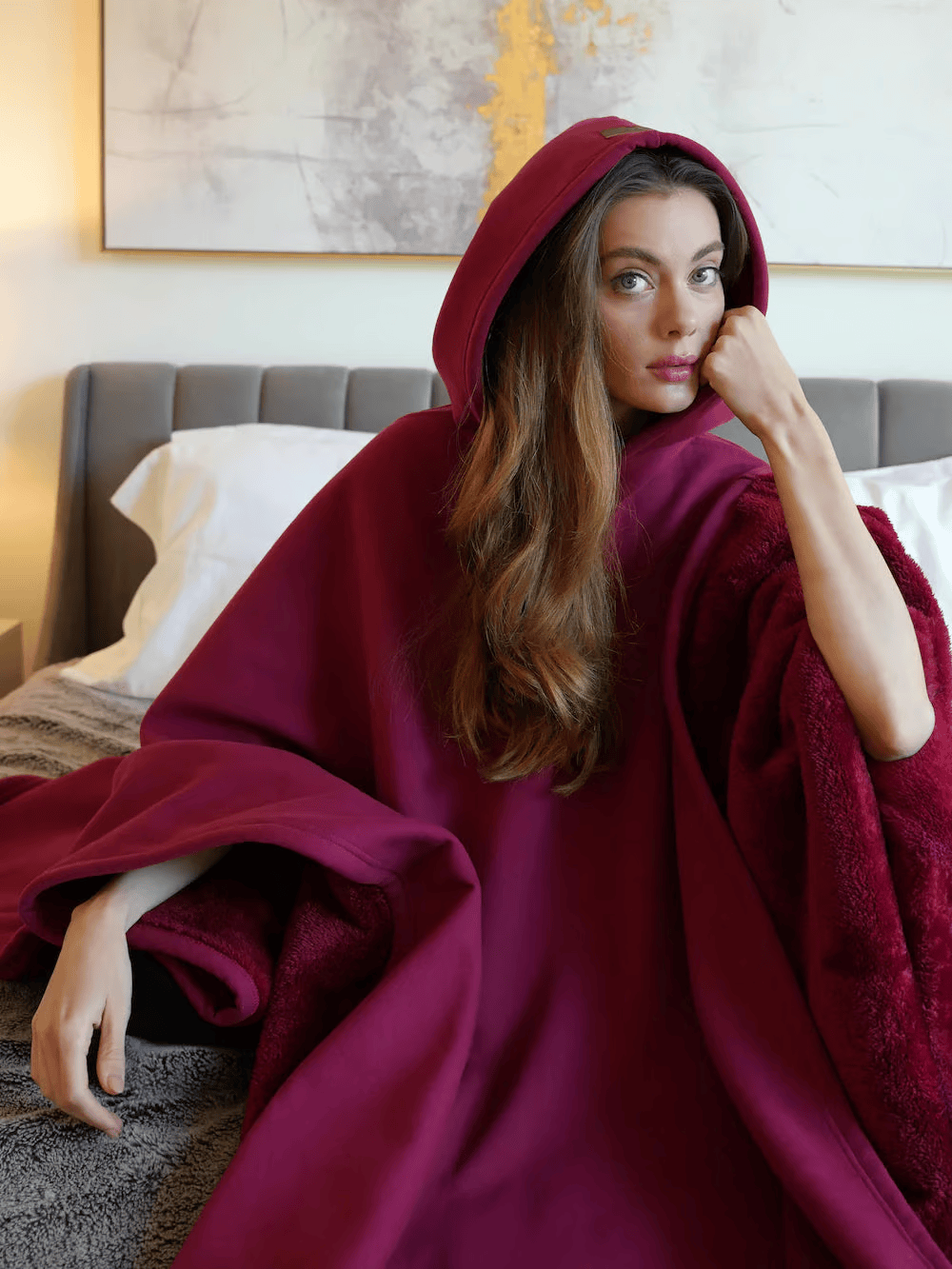 Cozy Arctic Hoodie Soft Fleece Jacket