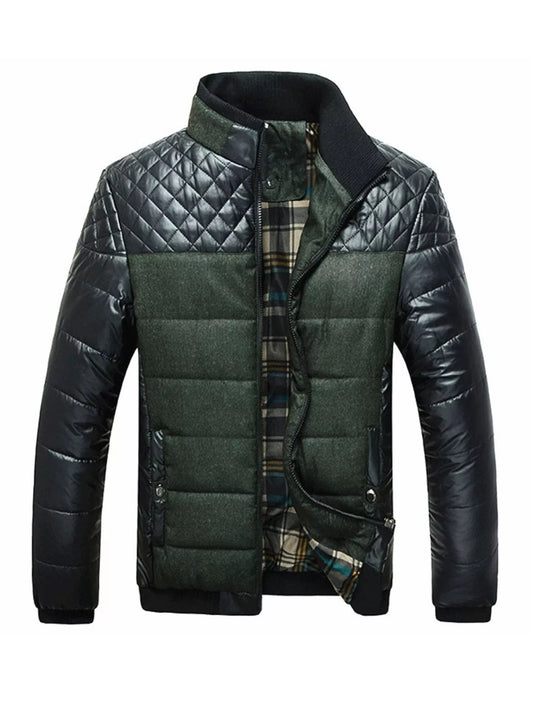 Big and Tall Insulated Puffer Coat - BritishElegance
