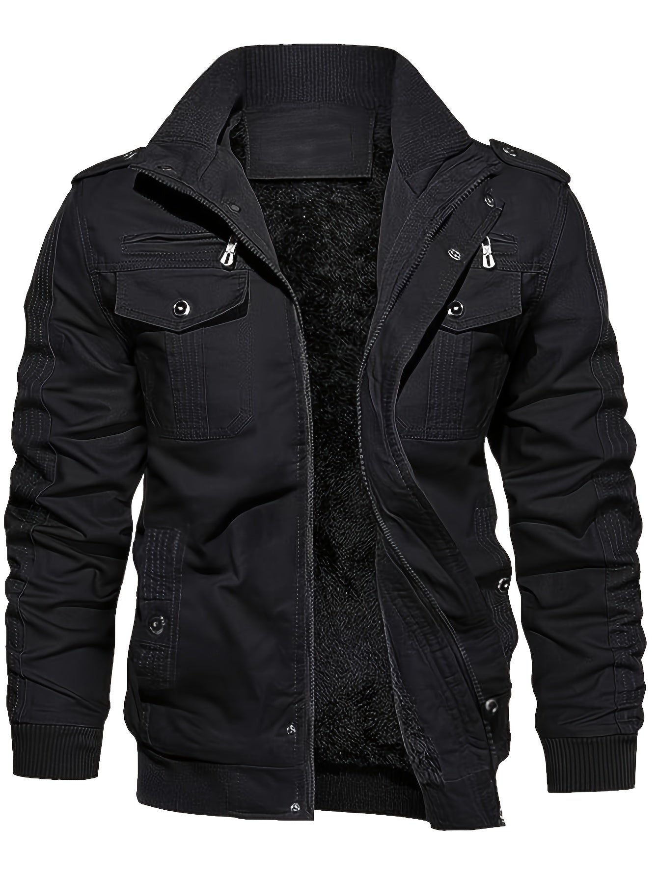 Warm Waterproof Mens Winter Parka Jacket with Hood - BritishElegance
