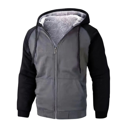 Cevori Fleece Lined Sherpa Hoodie
