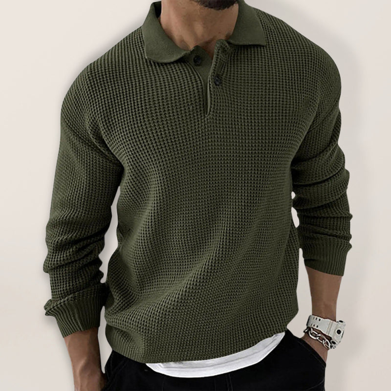 Slim Fit Men's Crew Neck Sweater - BritishElegance