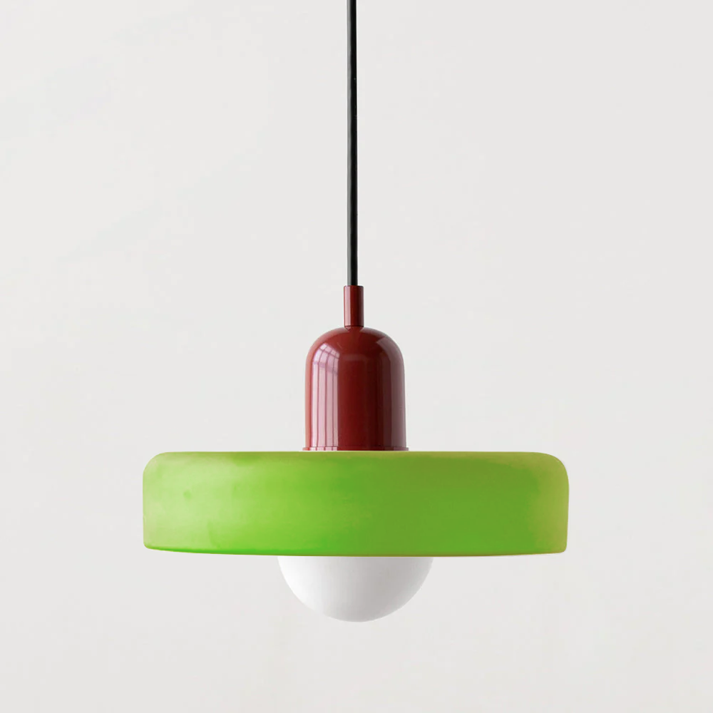 Vibrant Glass Modern Pendant Light for Kitchen Dining