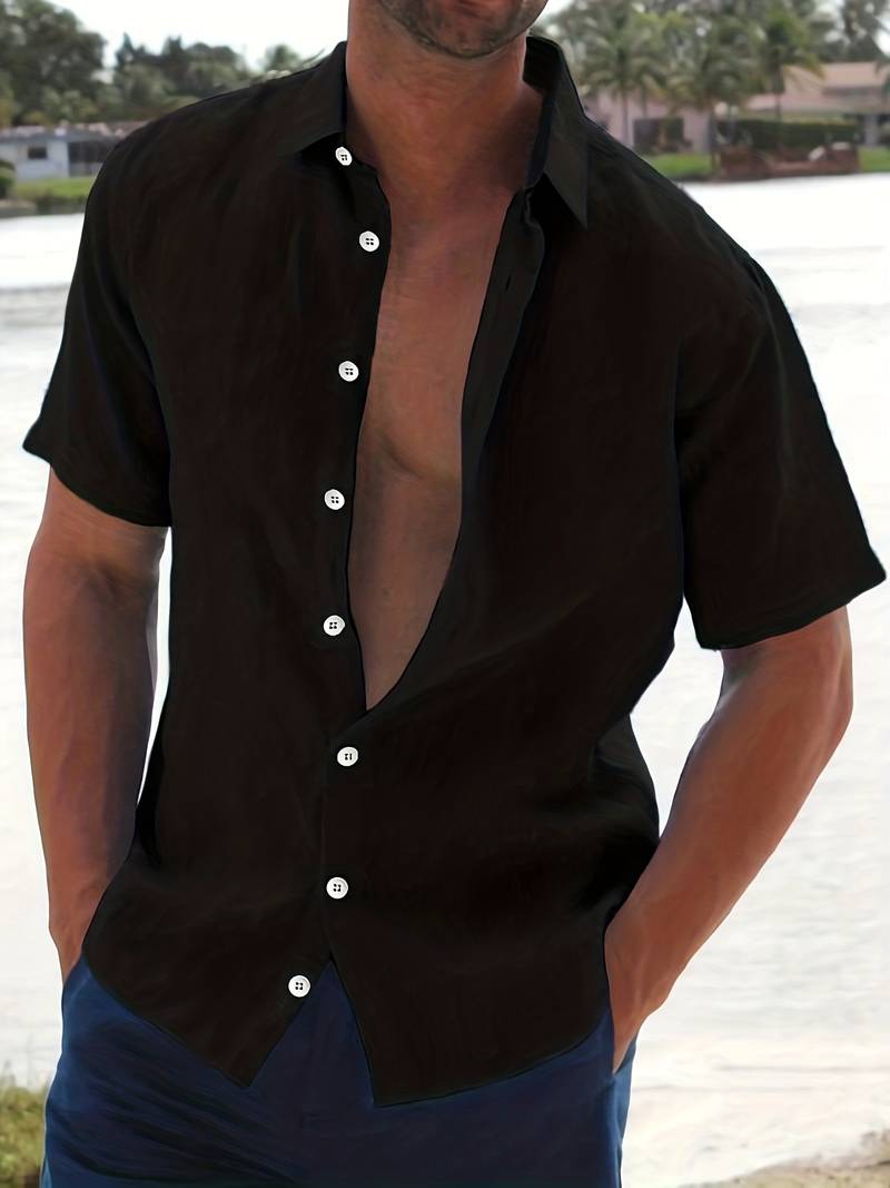 Springtime comfort: James short-sleeved shirt