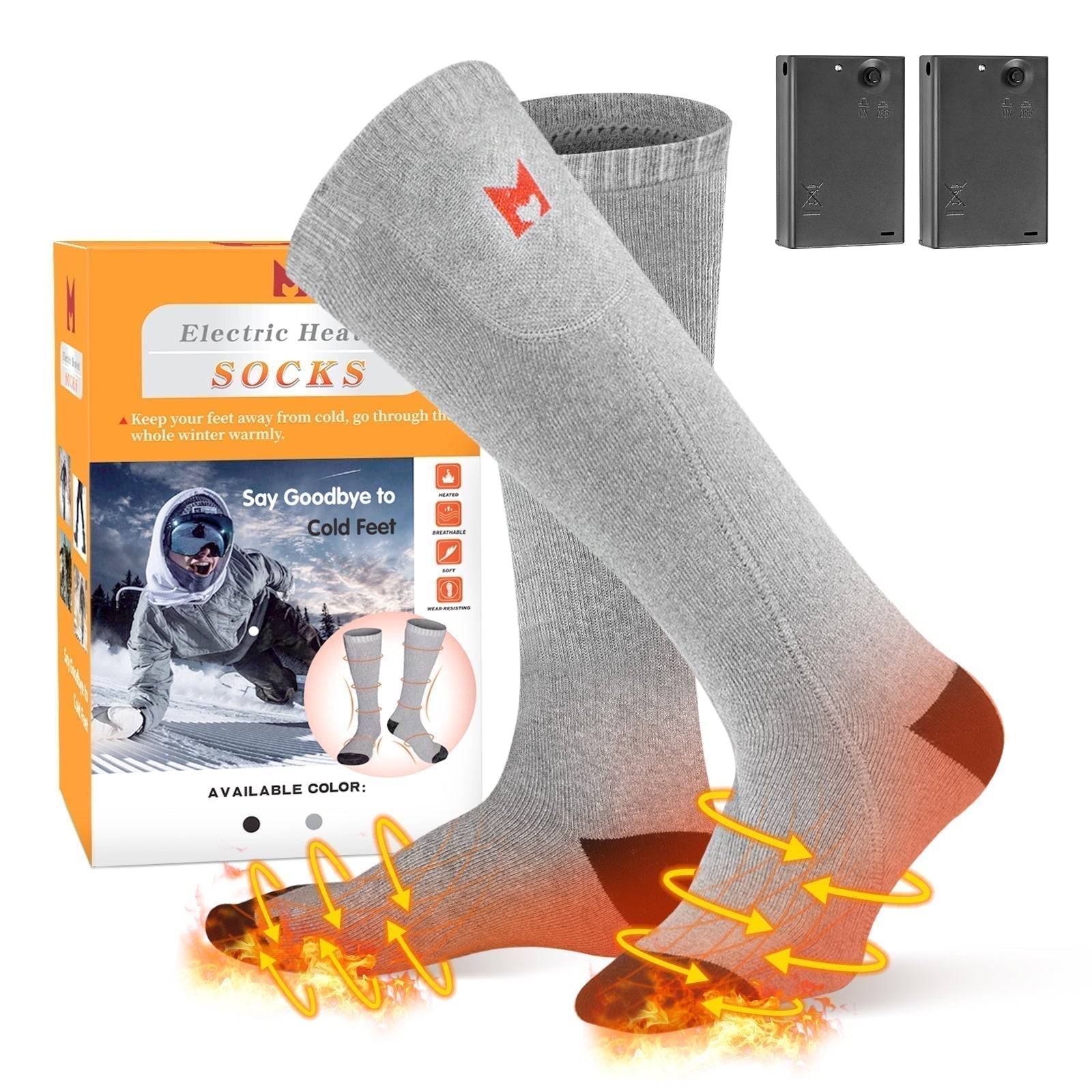Warm Electric Heat Socks - BritishElegance