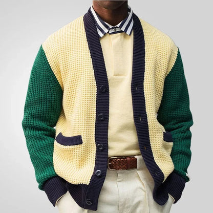 Classic Knit Cardigan Sweater - BritishElegance