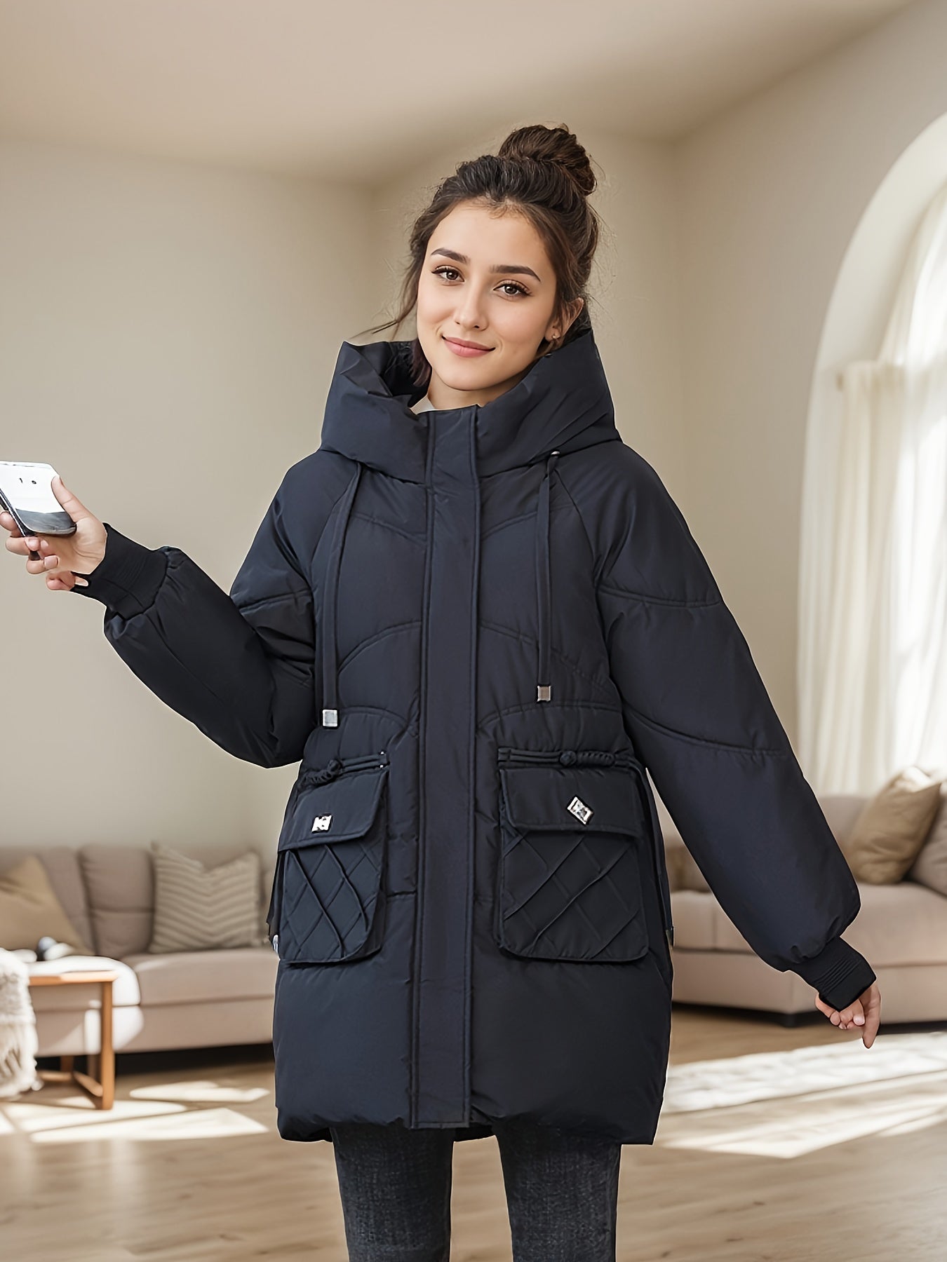Warm Winter Puffer Coat for Women All Seasons - BritishElegance