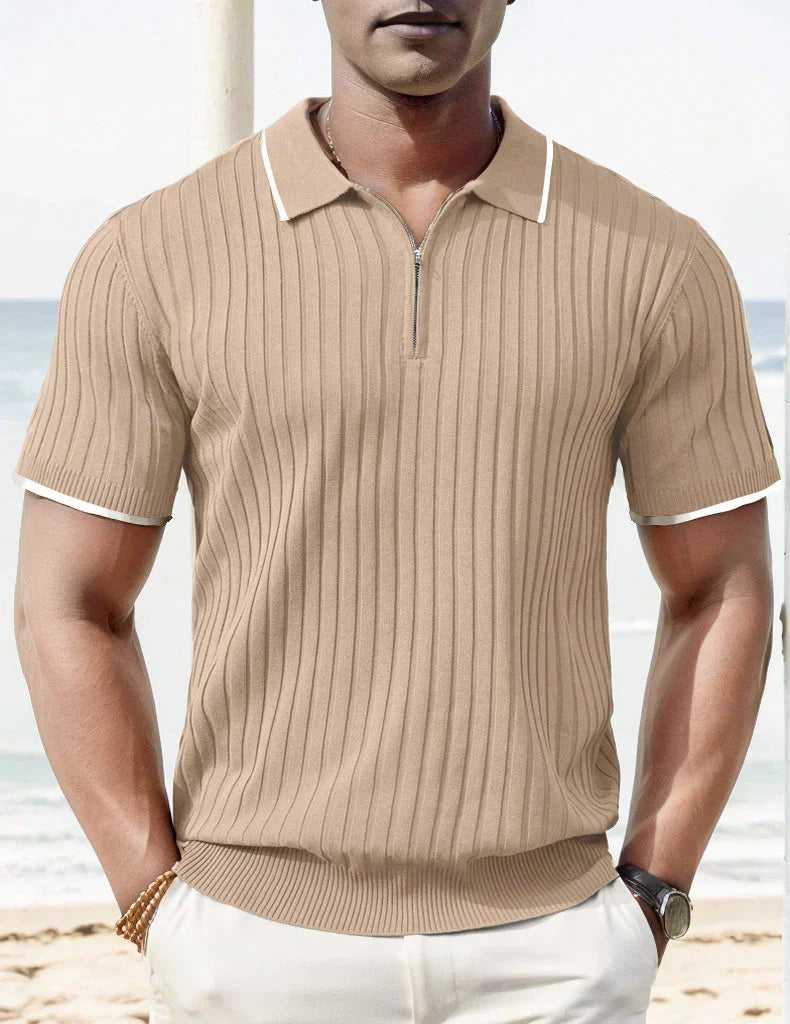 Versatile and comfortable Hudson men's casual polo shirt