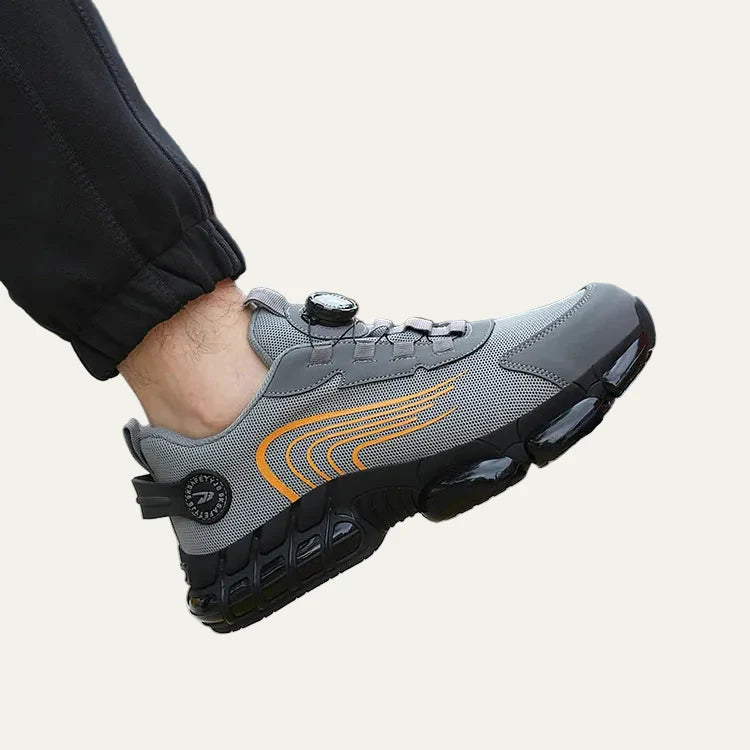Men’s Futuristic Mesh Sneaker with Rotary Lacing System