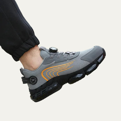 Men’s Futuristic Mesh Sneaker with Rotary Lacing System