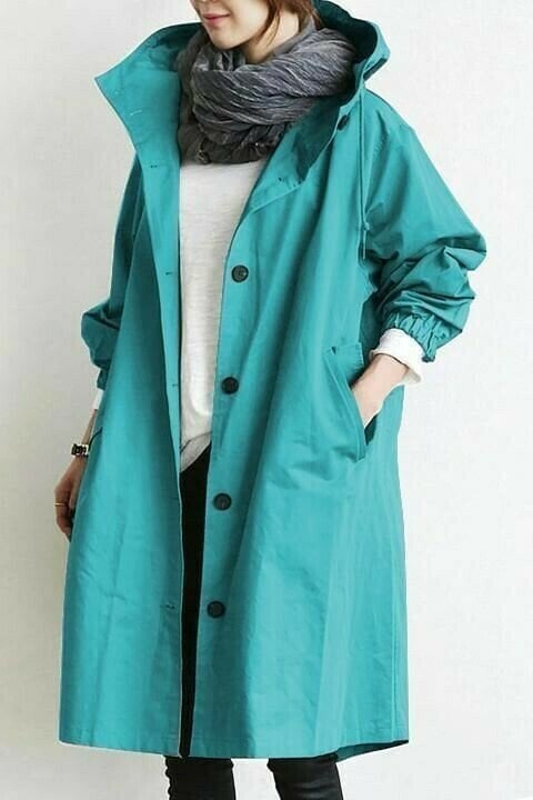 Waterproof Women's Hooded Windbreaker Jacket
