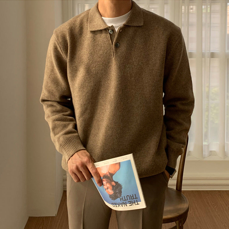 Classic Men's Crew Neck Sweater