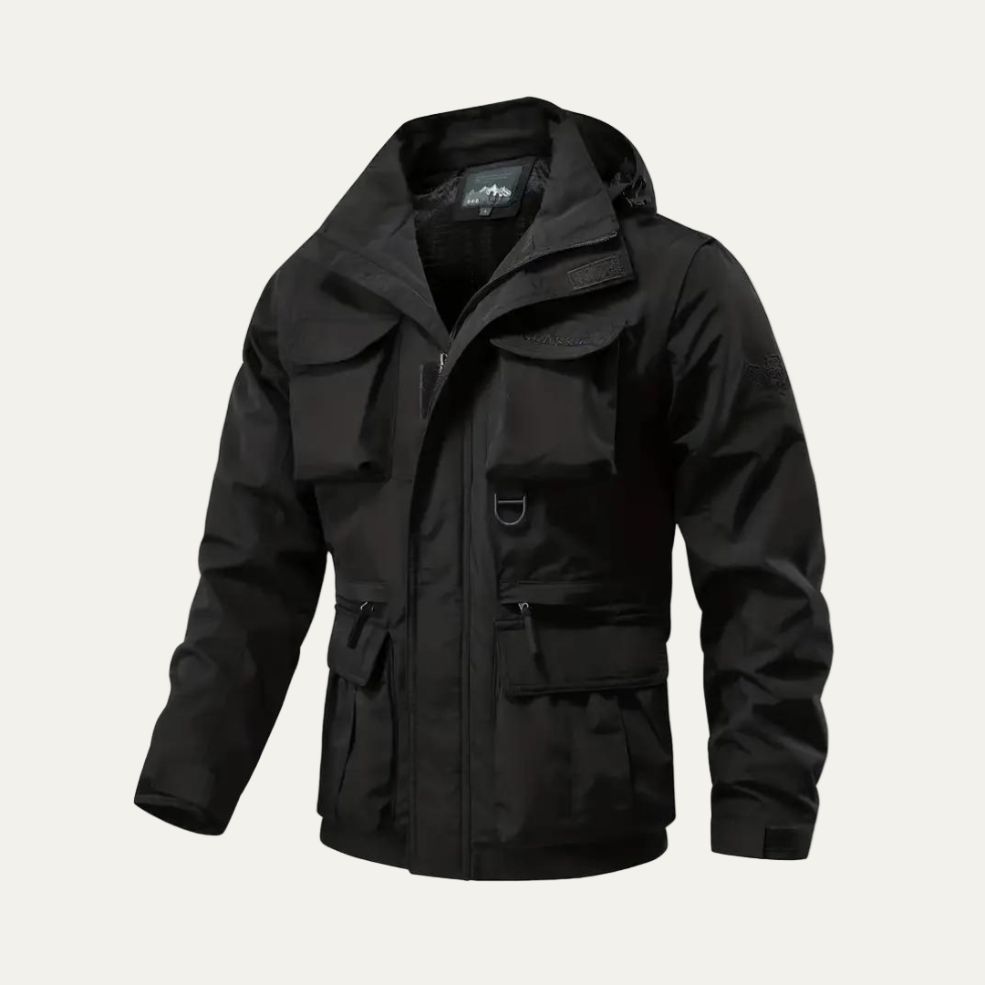 Men’s Outdoor Tactical Utility Hooded Jacket