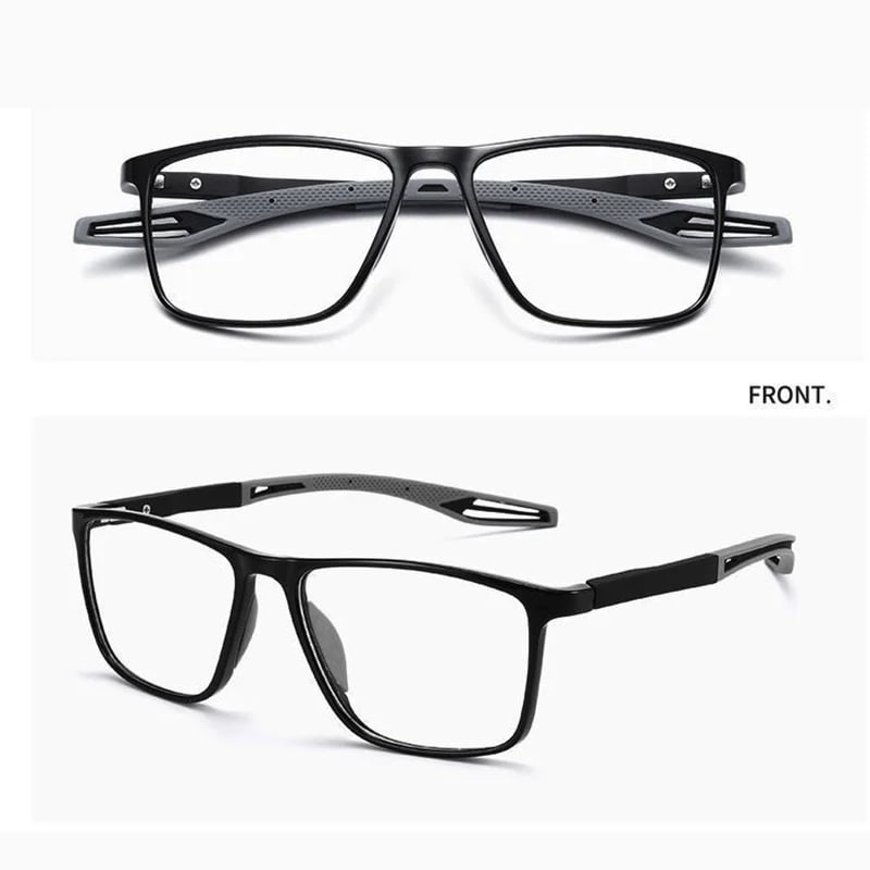 Thin Frame Blue Block Progressive Glasses