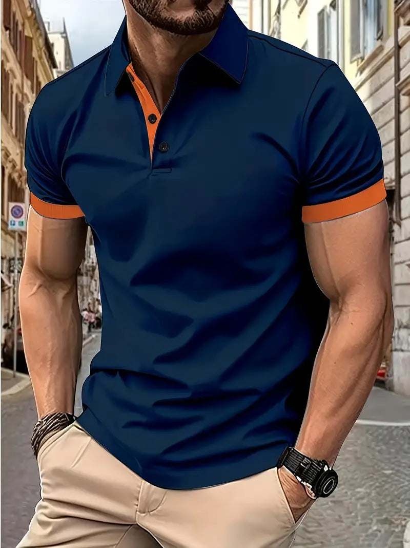 Men's William Casual Colorblock Shirt