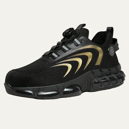 Men’s Futuristic Mesh Sneaker with Rotary Lacing System