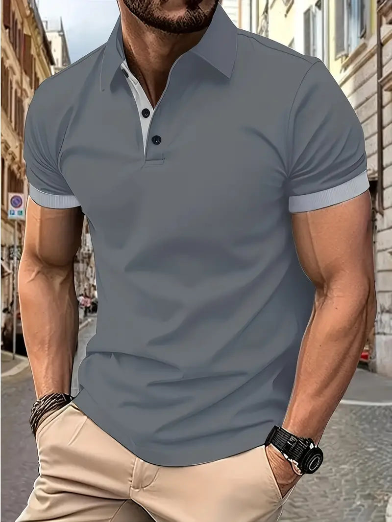 Men's William Casual Colorblock Shirt
