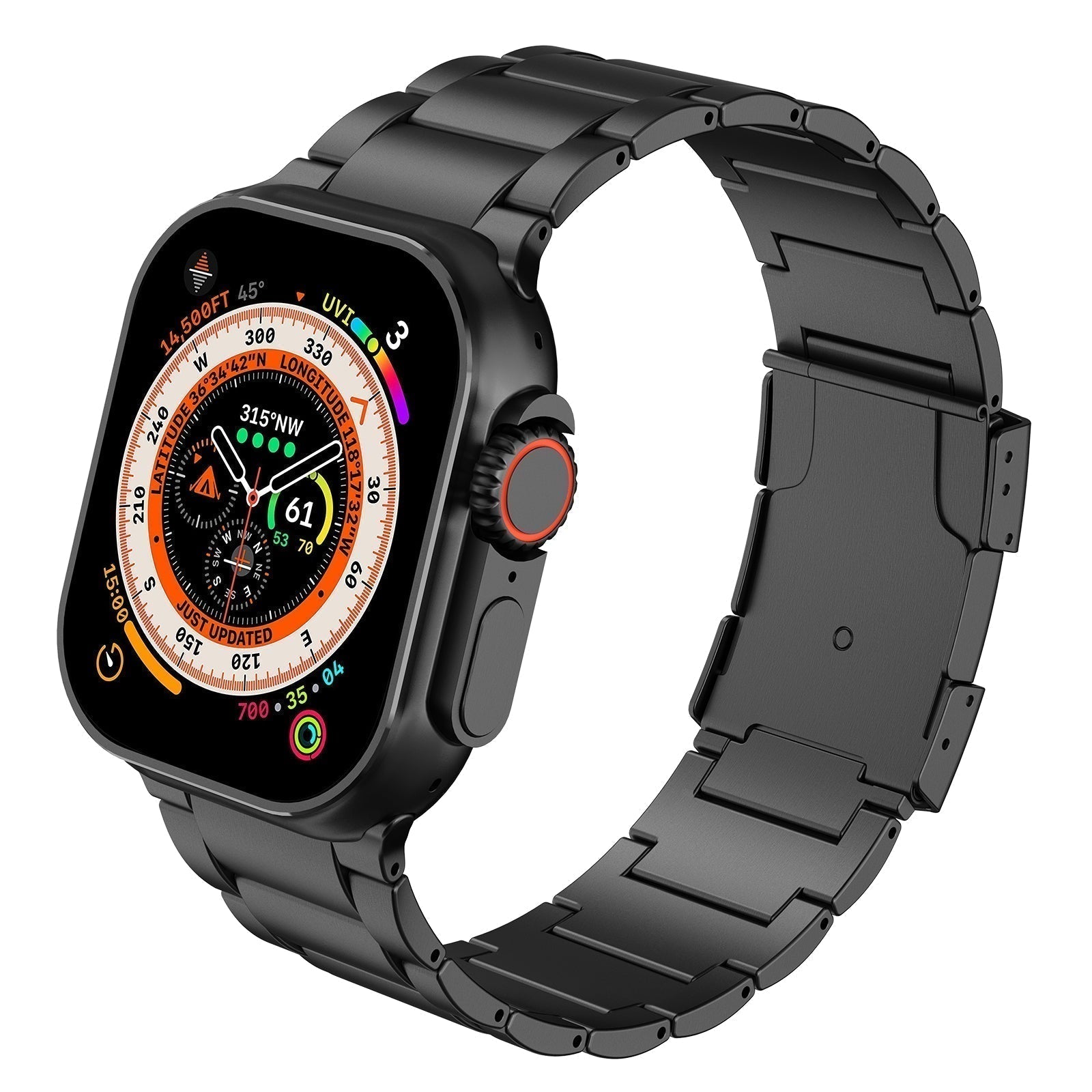Strong Metal Watch Band - BritishElegance