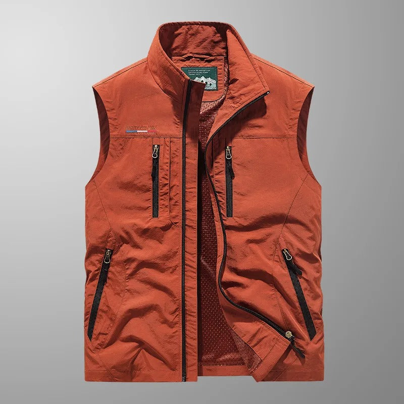 Lightweight Tactical Adventure Vest for Men - BritishElegance