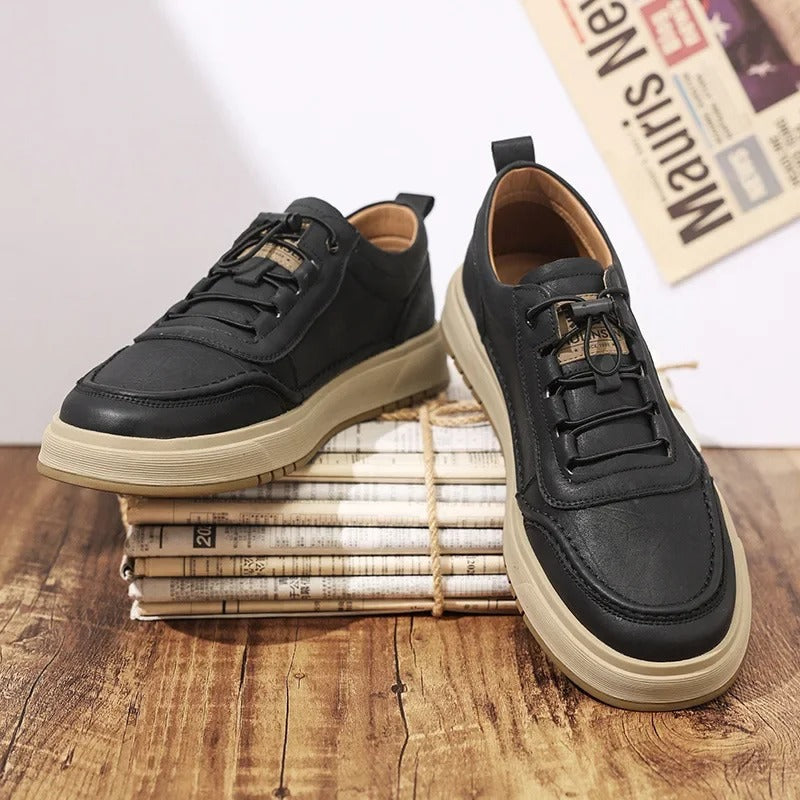 Luxury Leather Trainer Shoes