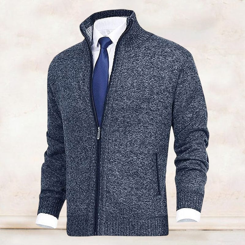 Warm Classic Fit Cardigan Sweater