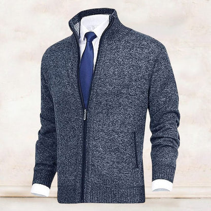 Warm Classic Fit Cardigan Sweater