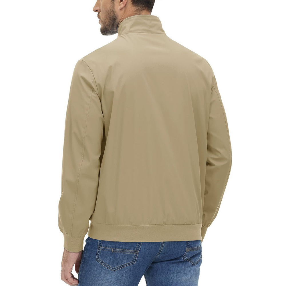 Men’s Minimalist Zip Front Blouson Jacket