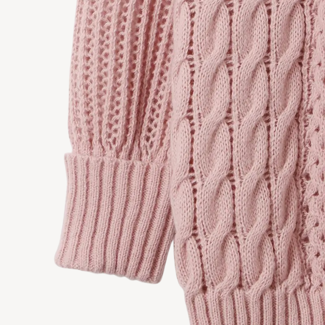 Cable Knit Sweater Dress for Women