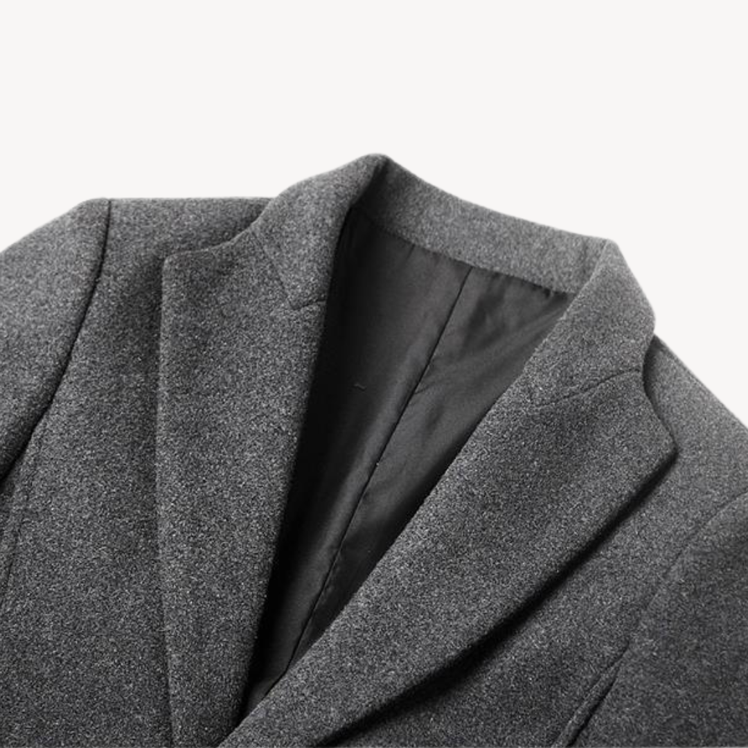 Men's Wool Blend Overcoat