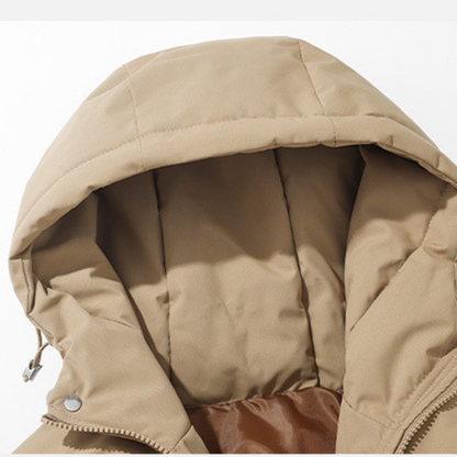 Men's Insulated Puffer Jacket with Hood
